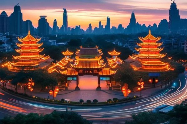 获得不同寻常夜景